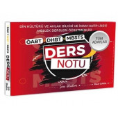 Rauf Şara Din Kültürü ve İmam Hatip Lisesi Öğretmenliği Ders Notu (Öabt Dhbt Mbsts) Ders Notu Tüm Adaylar - 1