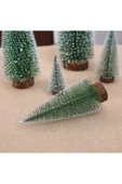Yenigeldi (S) Yılbaşı Masa Çam Ağacı, 15 Cm Simli Çam Ağacı, Masa Dekorasyon, Süslü Minik Çam Ağacı(KÜÇÜK BOY) thumbnail 4
