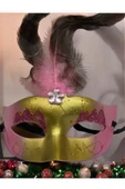 Yenigeldi 1 Adet Yılbaşı Maske, Süslü Maske thumbnail 2