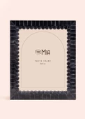 The Mia Wavy Fotoğraf Çerçevesi Siyah 25x30 cm - 3