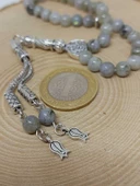 Labradorit Taşı Açık Renk 33lük Tesbih 6mm (17095) thumbnail 3