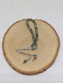 Afrika Turkuazı Taşı Royal Quality 33lük Tesbih 6mm (3874) thumbnail 4