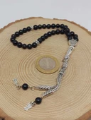 Shungite (Şungit) Taşı 33lük Tesbih 6mm (23175) thumbnail 6