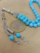 Turkuaz Taşı 33lük Tesbih 6mm (54350) thumbnail 3