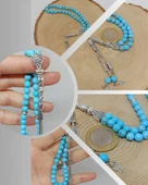 Turkuaz Taşı 33lük Tesbih 6mm (54350) thumbnail 1