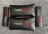 Chery Tiggo 7 Pro Nakışlı 2 adet Deri Boyun Yastığı Ve 2 adet Kemer Pedi - 2