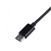 Ayex TYPE-C İçin 3.5mm Kulaklık ve Mikrofon Adaptörü Siyah - 2