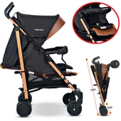 Baby Home 107 Clark Tam Yatar Alüminyum Bilyeli Teker Baston Bebek Arabası - 6
