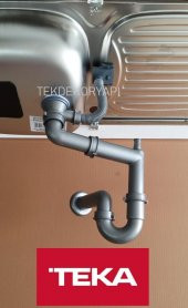 TEKDEKOR TEKA EBM 45 - İNFANT OD - GRAVİTY 45  EVYE ORJİNAL SİFON TAKIM UZATMALI - 1