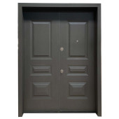 TEZ-0171 Statik Kasalı Kabartmalı Model Apartman Giriş Kapısı, Dış Mekan Kapısı, Villa Kapısı - 1