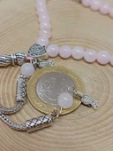 Pembe Kuvars Taşı 33lük Tesbih 6mm (1254) thumbnail 3