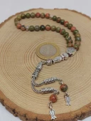 Unakit Taşı 33lük Tesbih 6mm (1850) thumbnail 6