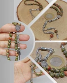 Unakit Taşı 33lük Tesbih 6mm (1850) thumbnail 1