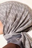 MK Desen Soft Eşarp Füme thumbnail 5