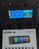 FOR-X X-320 6.36'' Double Carplay Android Auto Multimedya Teyp Geri Görüş Kamerası Hediyeli - 2