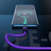 Baseus Gold Belt Usb 5.0A Type C Hızlı Şarj Usb Kablo 1 Metre - 3