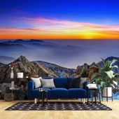 Dag ve Gökyüzü Manzaralı Duvar Kağıdı thumbnail 1