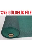 Turhan Çelik %95 Gölgelik File 400 cm X 70m Bahçe Çit Örtüsü Meyve Ağacı Örtüsü - 1