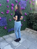 POLO YAKA KISA KOL TRİKO BLUZ-SİYAH RENK - 3
