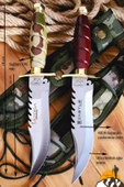 Kamando Outdoor Kamp Bıçağı Çakısı Kılıflı Piknik Bıçak Çakı Mutfak Bıçağı ( KMD-458 ) - 4