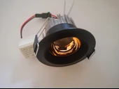 5W Mini Led Spot Siyah Kasa 59mm Genişlik - 1