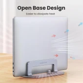 UGREEN ALÜMİNYUM NOTEBOOK MACBOOK DİKEY MASAÜSTÜ STANDI 20471 - 3