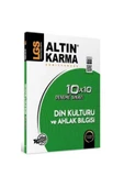 Altın Karma Yayınları LGS 8. Sınıf Din Kültürü ve Ahlak Bilgisi 10x10 Branş Deneme - 1