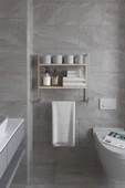 AYMOBSAN Aura Banyo Rafı , Çok Amaçlı Düzenleyici, Raf Ünitesi, 90 cm - 2