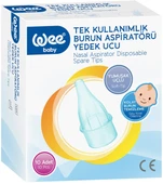 Wee Baby Burun Aspiratörü Nasal Yedek Ucu 40 Adet (4Pk*10) (Kod:163) - 2