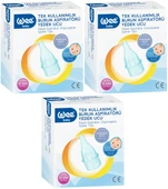 Wee Baby Burun Aspiratörü Nasal Yedek Ucu 30 Adet (3Pk*10) (Kod:163) - 1