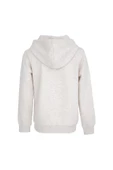 Kadın Baskılı Kapüşonlu Sweat Ekru - 6