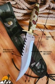 Outdoor Kamp Bıçağı Çakısı Kılıflı Piknik Bıçak Çakı Mutfak Bıçağı ( KMD-458 ) - 4