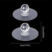 Gen-Of Kristal Tutucu Raf Dolap Duvar Askısı 4 Lü Set GKH - 3