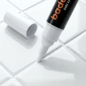 Derz Kalemi Hızlı Kuruyan Yedek Uç Su Bazlı Kokusuz Derz Dolgu Fayans Yenileme Boyası 4 Adet Beyaz thumbnail 8