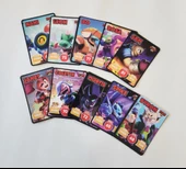 Brawl Stars Oyun Kartları 10 Kart 50 Farklı Karakter - 2