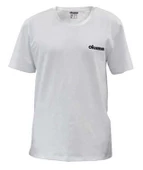 Okuma White Motif Cotton Short Sleeve Shirt L - 1
