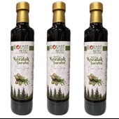Servi Kozalağı Şurubu 500ml Cupressus Sempervirens 3 Adet, Lokman Aktar - 1