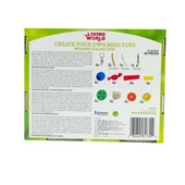 Living World Kuş Oyuncak Yapma Seti - Ahşap thumbnail 3