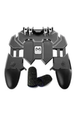 Memo Pubg Mobile Gamepad Kontroller 6 Parmak Kullanım Joystick Ak 66 + Terletmez Parmak Eldiven - 1