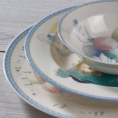 GÜRAL PORSELEN Eda 3 Parça Bone Mama Takımı - 2134 thumbnail 1