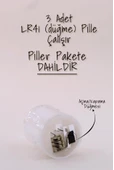 4 Adet Mat Beyaz Mini Led Mum Seti Pilli Dumansız Alevli Ledli Dekoratif Yapay Mum Dekor Işığı - 4