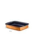 Madame Coco Chef Granite Look Köşeli Fırın Tepsisi 25 Cm - 4