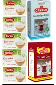 Çaykur Çaykur Tiryaki+ Kamelya 1000 Gr+torku Küp Şeker 5x750 Gr - 1