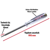 İzeltaş Elektrik Kontrol Kalemi 190 mm 4550170190 thumbnail 3