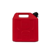 Benzin Bidonu 10 Litre Akaryakıt Mazot Taşıma Doldurm Boşaltma Borulu Plastik Antistatik - 4