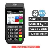 Paygo SP630 Ecr 4G Pro QR Kare Kod ve Temassız Ödeme Özellikli YazarKasaPos +Kurulum - 1
