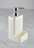 Sünger Hazneli Sıvı Sabunluk - Hazneli Banyo Mutfak Sıvı Sabunluğu - 550 ML - 3
