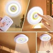 Uzaktan Kumandalı Yapışkanlı Led Spot Lamba (4172) - 2