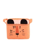 Kaplan Desenli Kulplu Dikdörtgen Bebek Çocuk Odası Düzenleyici Organizer 24x18x16 cm - 2
