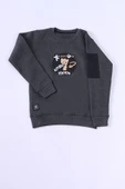 ERKEK ÇOCUK 3 İPLİK SWEAT SIRT BASKILI RİBANALI E19 thumbnail 3